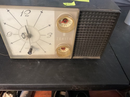 Radio orologio zenith - orologio, vintage