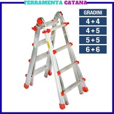 Scala alluminio telescopica - in,