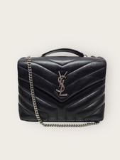 Saint Laurent Black Silver YSL