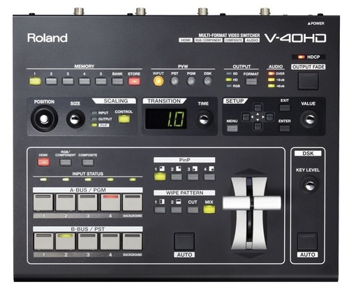 Roland multi format video - roland,