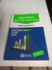 Alpha Test. Bocconi Luiss Liuc. Prove di verifica 