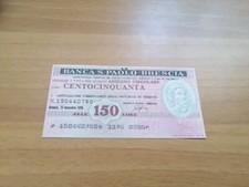 BANCA S. PAOLO BRESCIA 150
