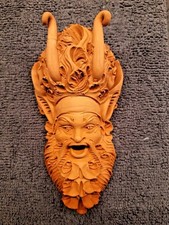 MASCHERA Dio PAN Terracotta da