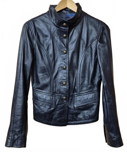 Giacca pelle donna circle - di,