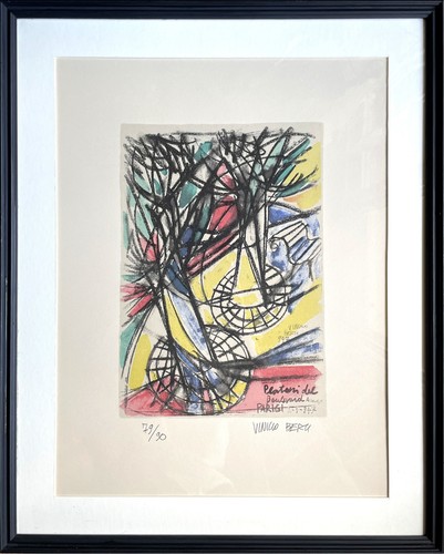 Vinicio berti litografia - vinicio,