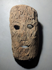Grande MASCHERA sciamanica in legno di corteccia - Timor Indonesia - #rituale tribale oceanico