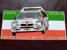 Adesivo Sticker Rally Lancia