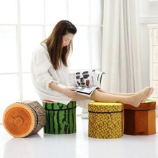 Sgabello cubo limone - , verde