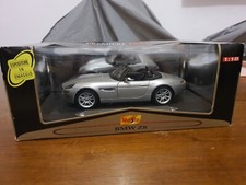 BMW Z8 Maisto 1/18 silver argento *rearview mirror defect specchietti difettosi*