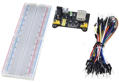 Kit breadboard mb102 830 punti - kit,