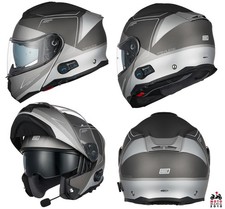 ORIGINE Casco Moto Modulare Bluetooth Interfono Voice Dial Casco Moto Omologato