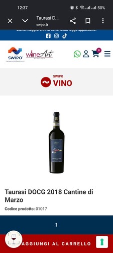 Taurasi docg cantine marzo - cantine, di
