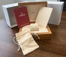 ORIGINALE OMEGA DE VILLE PRESTIGE 2019 OROLOGIO COMPLETO SCATOLA SET 515