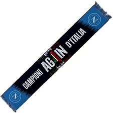 Sciarpa Napoli  Jacquard AGAIN A4AIN ufficiale scudetto 2025 originale