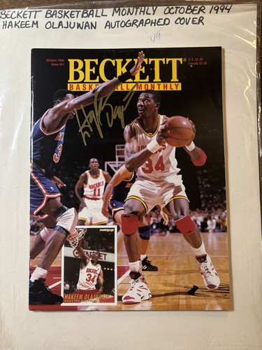 Autografo hakeem olajuwon - autografo,