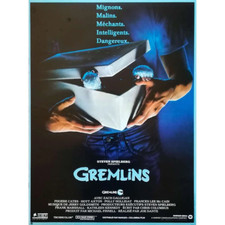 GREMLINS  ! affiche cinema : Joe Dante  : Steven Spielberg  µ