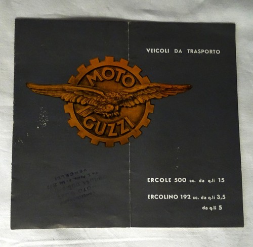 Moto guzzi motocarro ercole - moto,