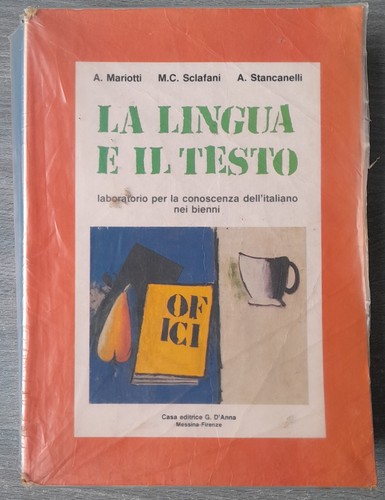 Lingua testo libro di - e,