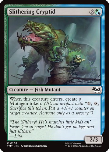 Slithering cryptid foil - cryptid,