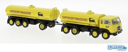 Treno serbatoio brekina agip - serbatoio,