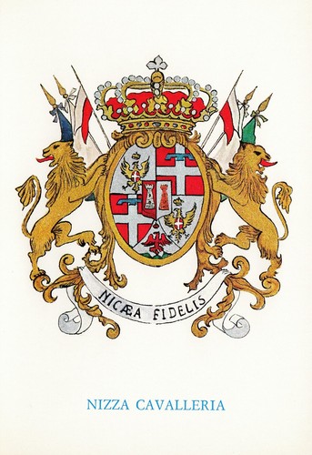 Cartolina cavalleria stemma - cartolina,