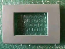 BTICINO N4803GN PLACCA METALLO LIGHT GRIGIO Perla Lucido