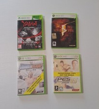 Lotto Xbox 360 Yaiba Ninja Gaiden Z Re 5 Pes 6 Smackdown 2007 ita sigillato 