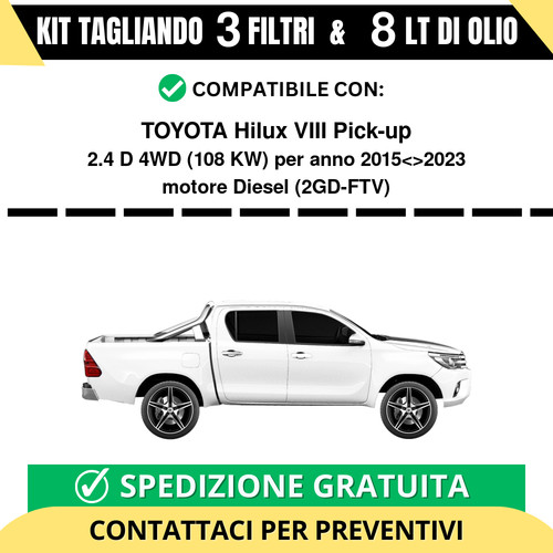 Tagliando per toyota hilux - per,