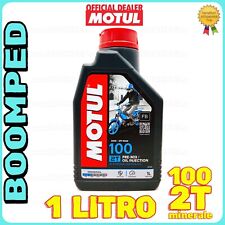 OLIO MISCELA MINERALE MOTUL 100 1 LITRO DECESPUGLIATORE MOTOSEGA POTATORE MO11