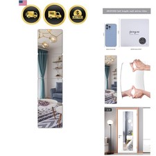 Set Specchio Parete Lunghezza