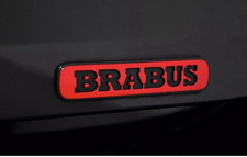 Logo Scritta Posteriore Smart Brabus 453 Rosso Fortwo E Forfour
