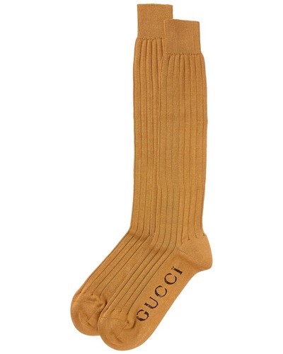 Gucci calze uomo marrone - gucci,