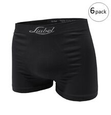 Set 6 Pezzi Boxer / Slip Uomo LIABEL Microfibra Seamless 
