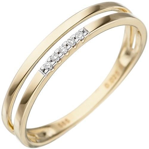Anello donna con diamanti - da, 5