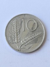 MONETA DA 10 LIRE DEL 1955