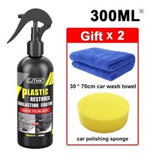 Sprai  Polish nero rinnova e lucida plastica auto, interni e paraurti
