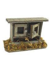 Conigliera in Legno Cm 5x10x7h