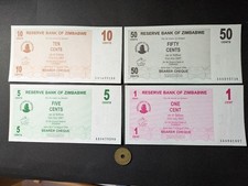 Zimbabwe vecchie banconote 4