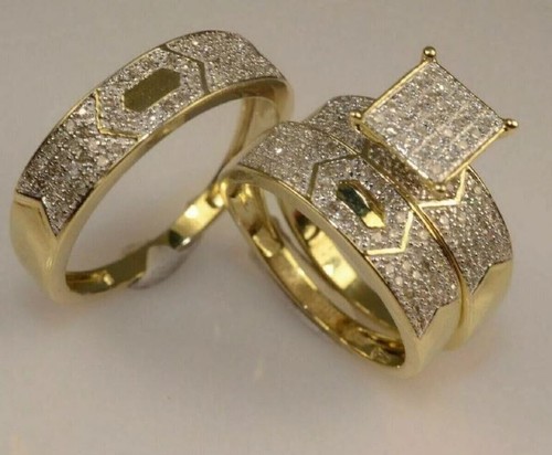 Anello sposa trio coppia - anello, da