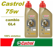 OLIO CAMBIO CASTROL GEAR  POWER FE SAE 75W API GL4 2 LITRI NO TUTELA GEARFORCE