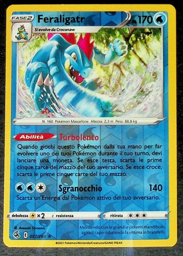 Feraligatr 057 264 carta holo - 057/264,