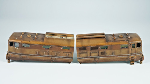Cassa locomotiva e645 - cassa, fs