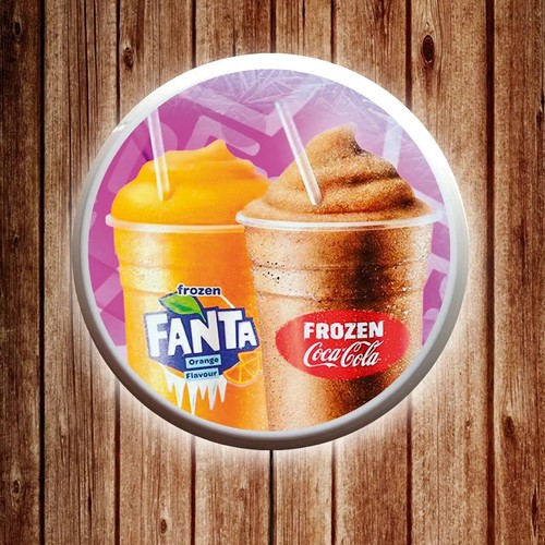Coca cola fanta frozen - frozen, light