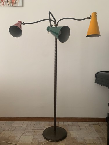 Lampada terra vintage di - lampada,