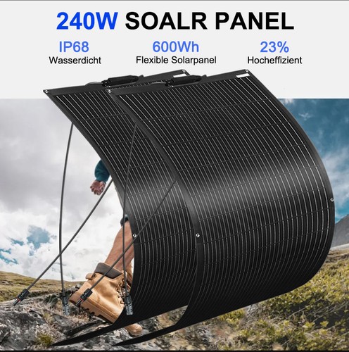 Pannello solare 2x120w watt - pannello,