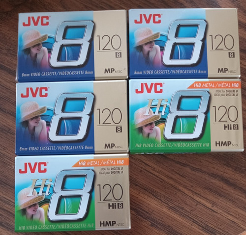 Nastro videocassetta jvc 8mm - videocassetta,
