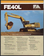 Brochure escavatore idraulico