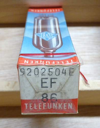 Telefunken ef86 - 1x:,