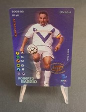 Card Football Champions Roberto Baggio 2002/03 FOIL 