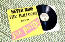 SEX PISTOLS - Never Mind The Bollocks 1985 Virgin Italia Ristampa LP EX/NM